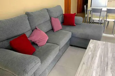 Zona de estar de Apartamentos La Puntilla Mogan