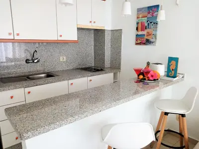 Una cocina o zona de cocina en Apartamento en Puerto Rico