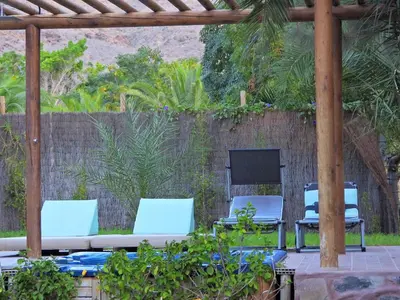 Jardín al aire libre en Charming House in San Bartolomé de Tirajana with Jacuzzi