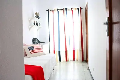 Cama o camas de una habitación en Spacious house in Telde with modern comfort