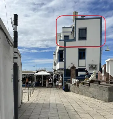 Edificio en el que se encuentra el apartamento