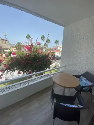 Un balcón o terraza de Apartamentos Maspalomas Foresta