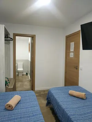 Cama o camas de una habitación en Alojamiento Gofioplaya