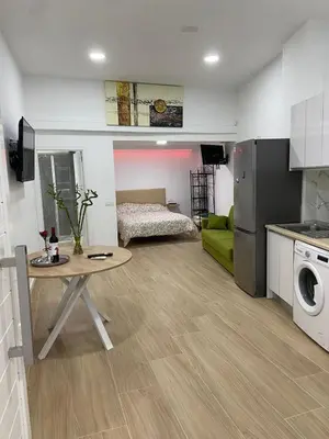Una cocina o zona de cocina en Alojamiento Gofioplaya
