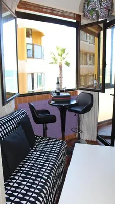 Zona de estar de Marlenghi Apartments View Canteras