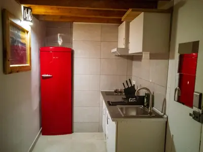 Una cocina o zona de cocina en Cathedral Studio