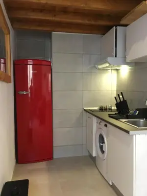 Una cocina o zona de cocina en Cathedral Studio