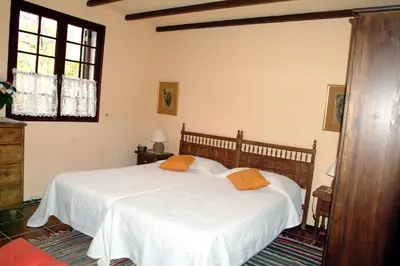 Cama o camas de una habitación en FINCA EL PEDREGAL