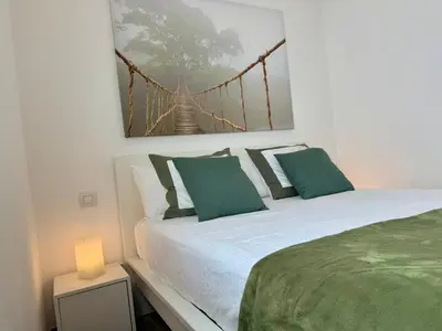 Cama o camas de una habitación en Blanco 35 by SunHousesCanarias