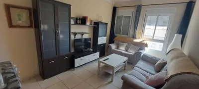 Zona de estar de Cosy & Central Apartament Vecindario