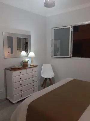 Cama o camas de una habitación en Trip Canteras, new Beach Apartment