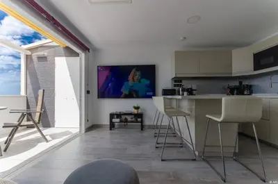 Una cocina o zona de cocina en Vv - Ocean view Dream Apartment