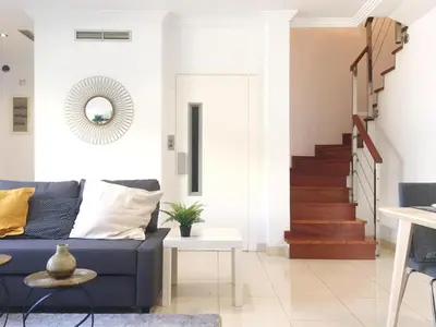 Zona de estar de La Cornisa Chalet