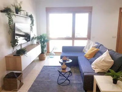 Zona de estar de La Cornisa Chalet