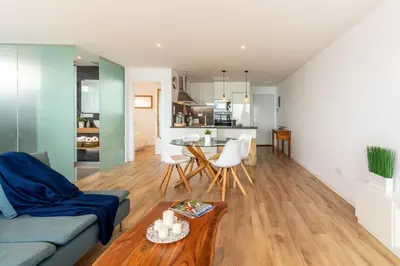 Una cocina o zona de cocina en Skyview Las Palmas