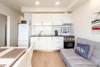 Una cocina o zona de cocina en Guaires 217