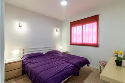 Cama o camas de una habitación en Guaires 217