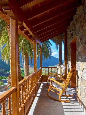Paisaje cerca de esta villa
