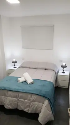 Cama o camas de una habitación en Apartament 5' CC Yumbo