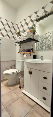 Un baño de El retiro azul