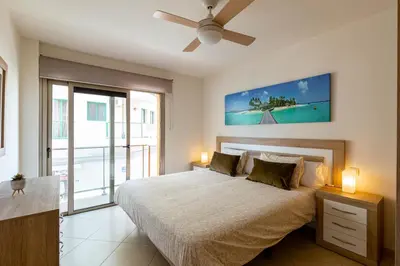 Cama o camas de una habitación en Solen Suites Arguineguin