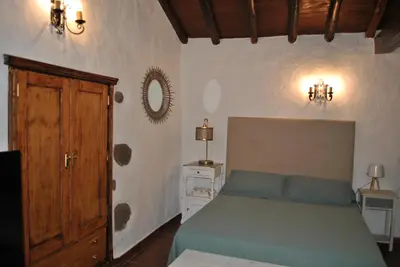 Cama o camas de una habitación en RK La Casona de Tejeda