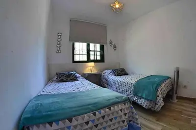 Cama o camas de una habitación en Enjoy days of dreams in paradise, 2 BR with POOL