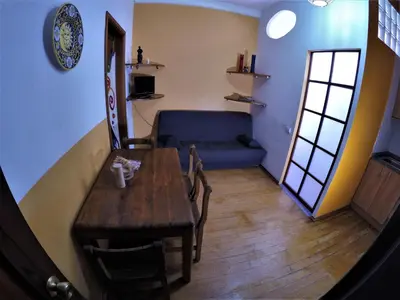 Zona de estar de A Casa Mia