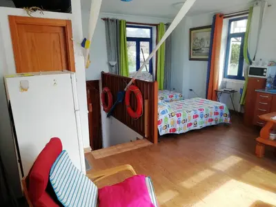 Cama o camas de una habitación en CasaPello SEAVIEW
