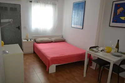 Cama o camas de una habitación en Maspalomas Studio