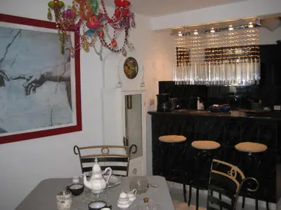Un restaurante o sitio para comer en Apartment Casa Molino