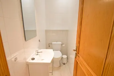 Un baño de Casa Betancuria