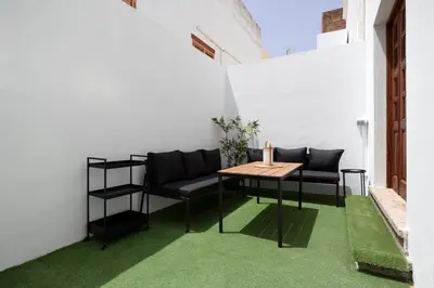 Zona de estar de Casa Betancuria