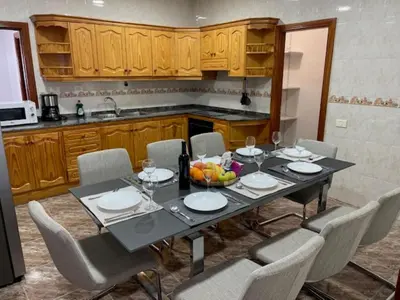 Una cocina o zona de cocina en Vivienda Vacacional Norte Sol