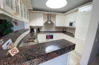 Una cocina o zona de cocina en Anfi Tauro Golf Villa with private heated pool