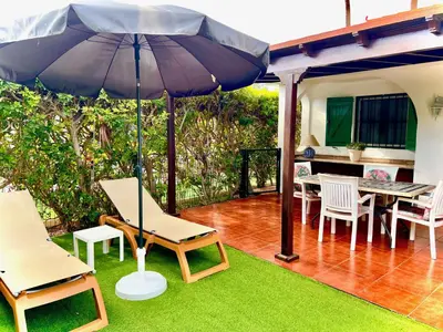 Jardín al aire libre en Sunny Villa Maspalomas