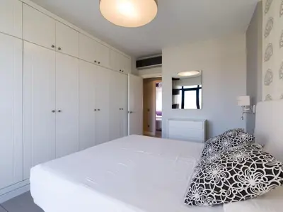 Cama o camas de una habitación en Meloneras Bay Suites