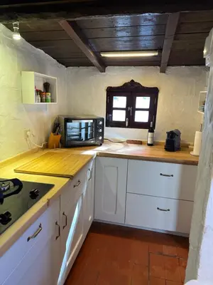 Una cocina o zona de cocina en El sosiego, der Rückzugsort