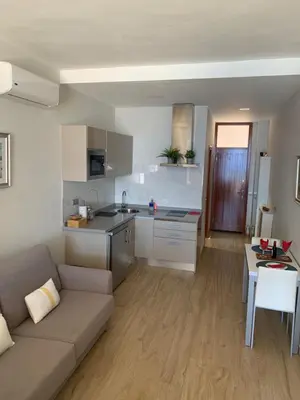 Una cocina o zona de cocina en Touch the Sea