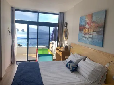 Cama o camas de una habitación en Touch the Sea