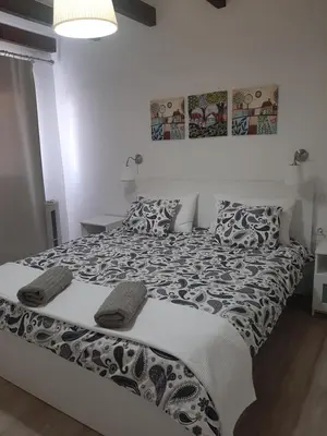 Cama o camas de una habitación en la meliana