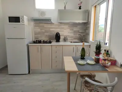 Una cocina o zona de cocina en La Casita del Naranjo