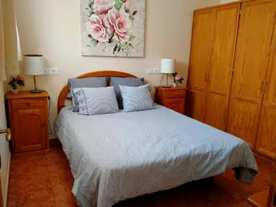 Cama o camas de una habitación en Martha's Holiday Home