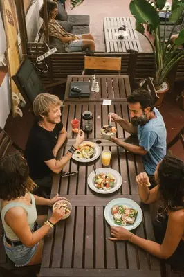 Clientes alojados en Agüita House
