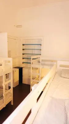 Cama o camas de una habitación en Agüita House