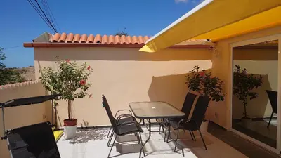 Un balcón o terraza de Ferienwohnung Marlene