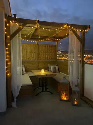 Un balcón o terraza de Sunny Day Deluxe