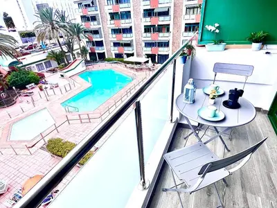 Piscina en o cerca de FM Beach Home - Apartment with swimming pool near Maspalomas Dunes & Beach
