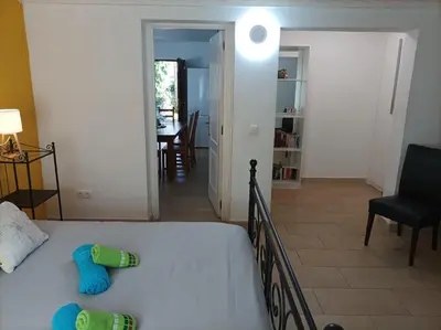 Cama o camas de una habitación en La Villa Calypso - Vivienda Vacacional con Piscina Privada