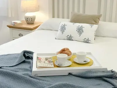 Cama o camas de una habitación en Citybeach - parking & wifi